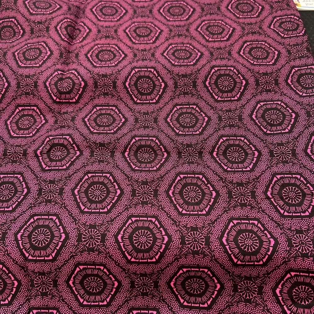 Windham Fabrics Morning Mist By Whistler Studios Hot Pink Black Cotton Quilting